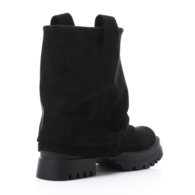 Mr.joe Fold over Casual Boots - Black - Image 3